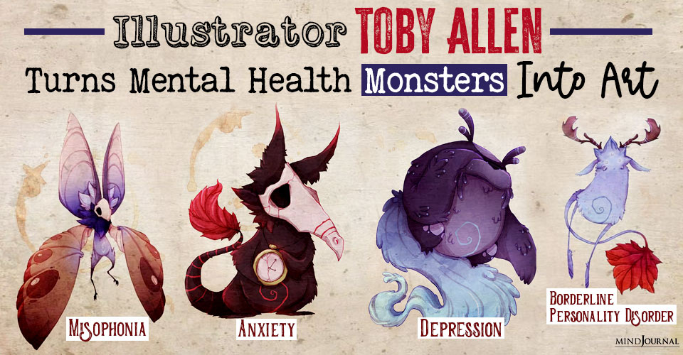 Illustrator Toby Allen Turns Mental Health ‘Monsters’ Into Art