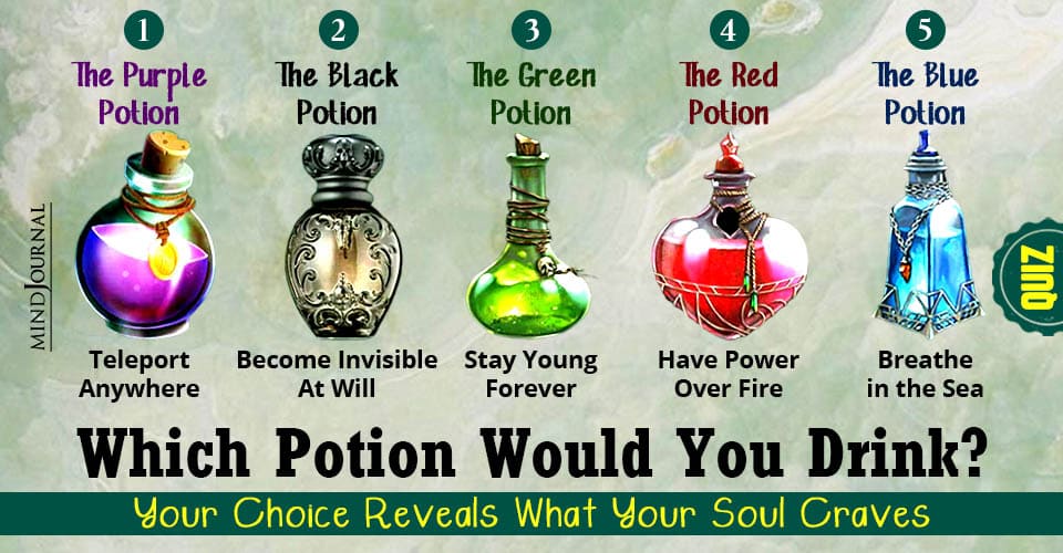 Which Potion Would You Drink? Your Choice Reveals What Your Soul Craves: Alchemy Quiz