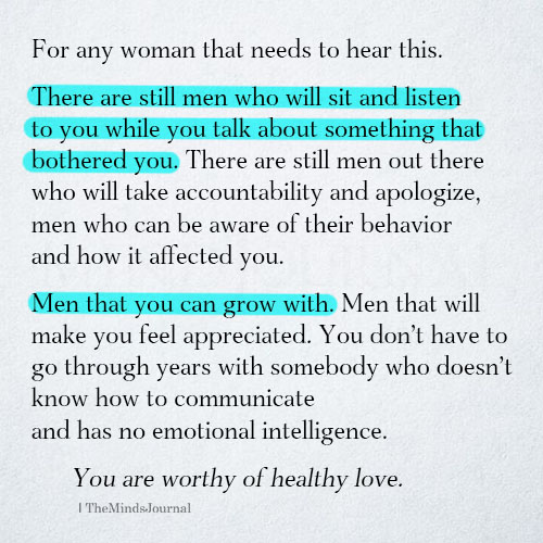 Men Who Will Sit And Listen To You