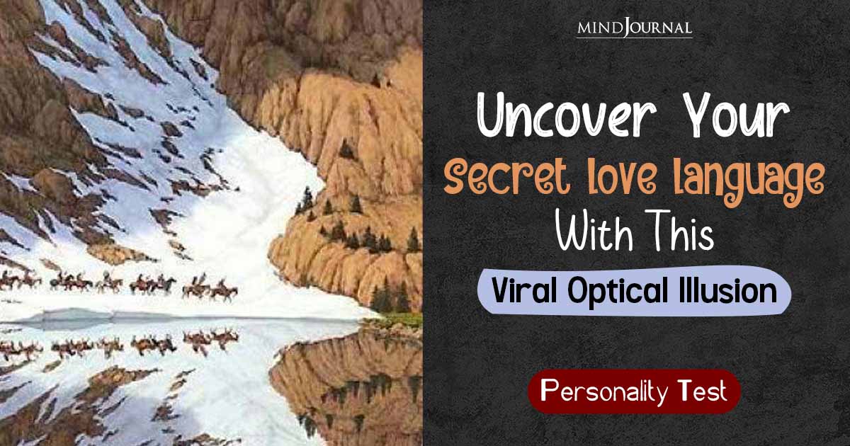 Discover Your True Self in Relationships with the Secret Love Language Optical Illusion Personality Test!