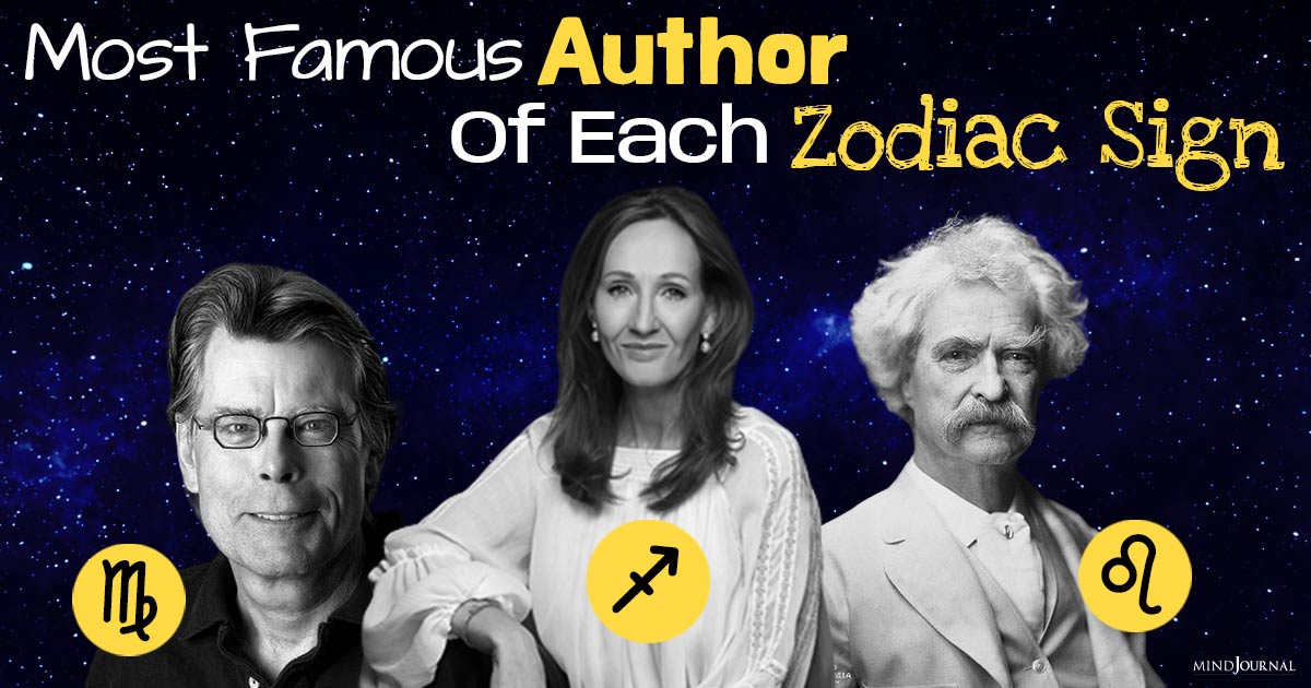 Most Famous Author Of Each Zodiac Signs You Must Read As Per Your Literary Horoscope!
