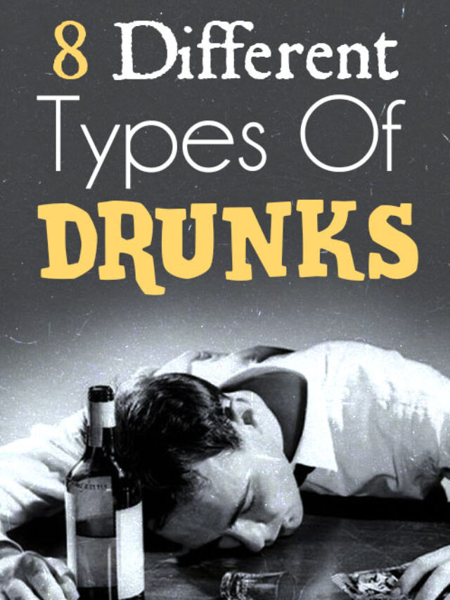 Eight Different Types Of Drunks